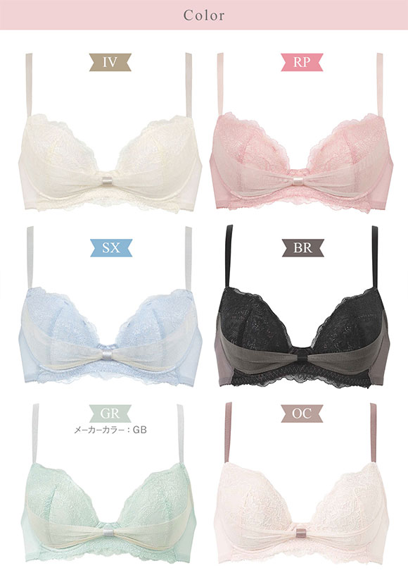 ワコール Wacoal BRB409 ファーストリボンブラ ブラジャー 大きいサイズ DEF 単品