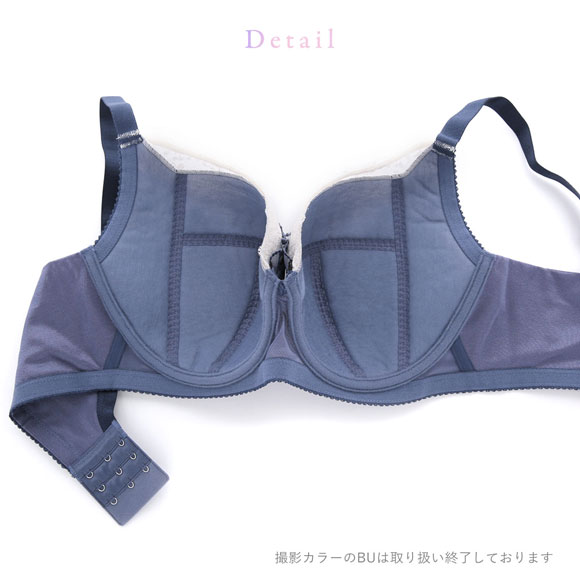 ワコール Wacoal 小さく見せるブラ BRB453 3/4カップ ブラジャー GH