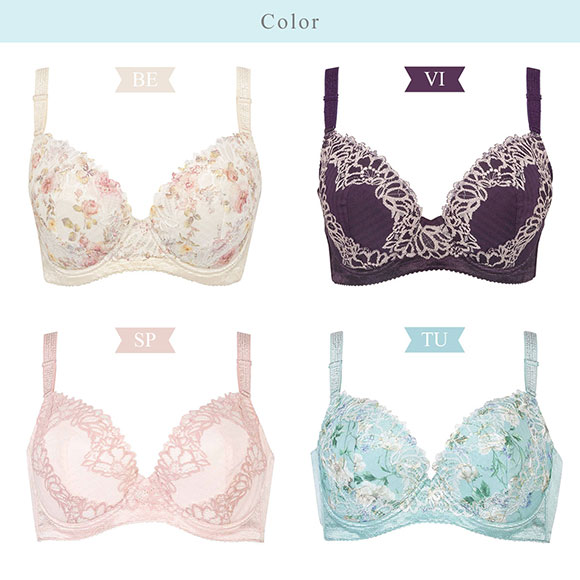 ワコール Wacoal BRG433 BRB433 リボンブラ 脇すっきり クイーンサイズ ブラジャー DEF 単品