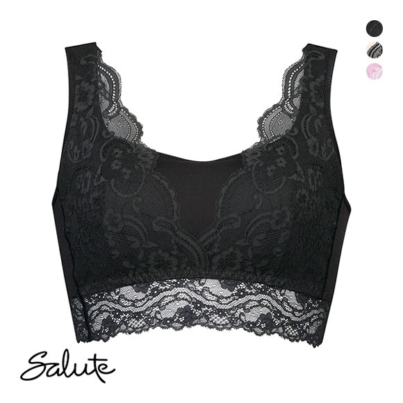 ワコール Wacoal サルート Salute series00 ナイトアップブラ ドレッシィ Night Up Bra Dressy ナイトブラ ノンワイヤー ブラジャー ML 単品