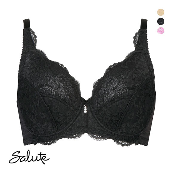 ワコール Wacoal サルート Salute series00 フルカップ ブラジャー GHI 脇高 脇肉 大きいサイズ 単品