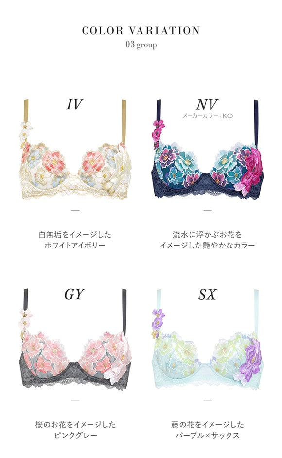 ワコール Wacoal サルート Salute 24SS 03G BTJ403 P-UP ブラジャー DEF プッシュアップ 単品 谷間 フェア