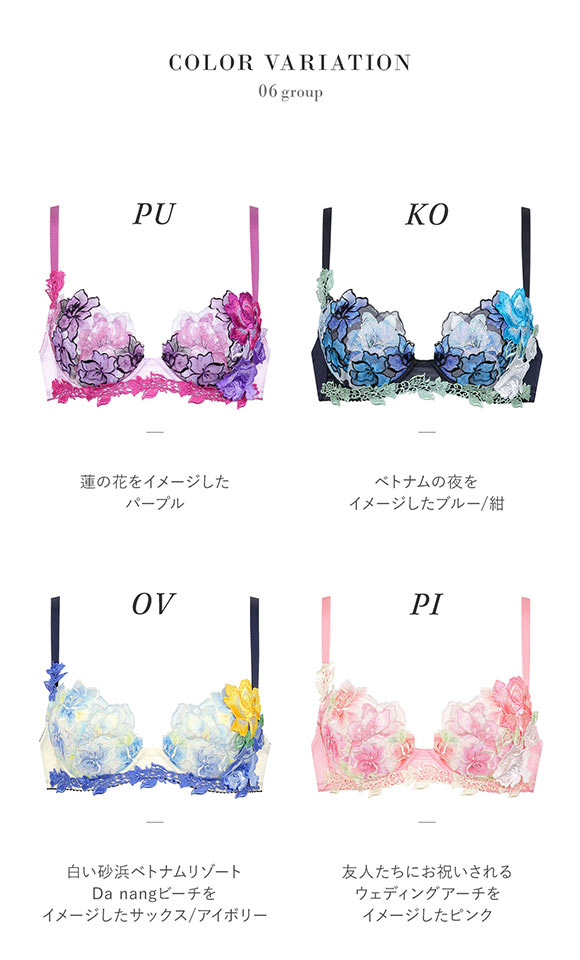ワコール Wacoal サルート Salute 24SS 06G BTJ406 P-UP ブラジャー DEF プッシュアップ 谷間 単品 シーズン