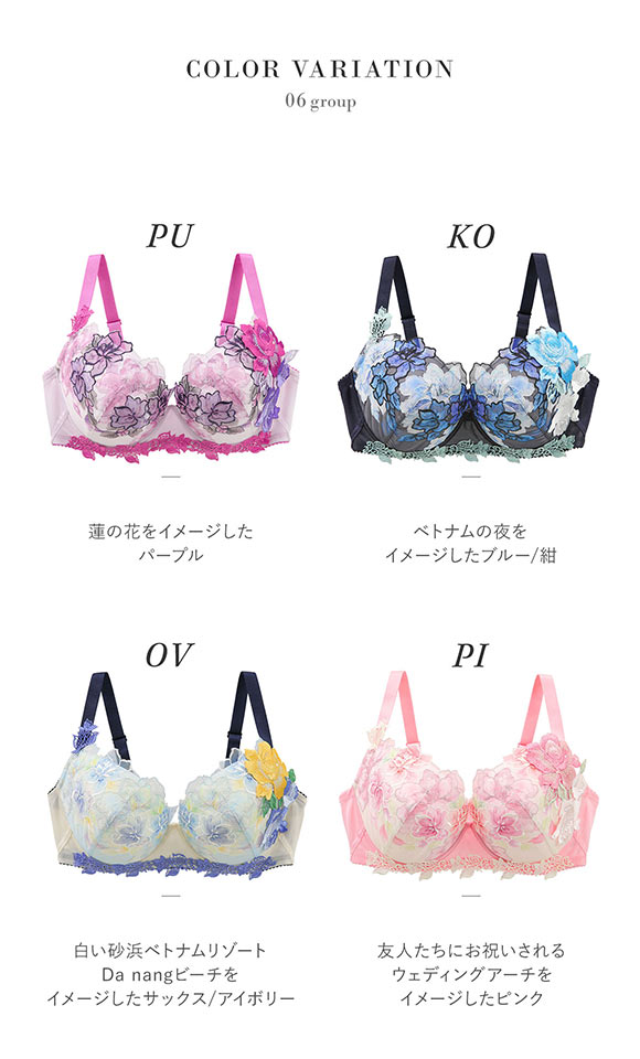 ワコール Wacoal サルート Salute 24SS 06G BTJ406 P-UP ブラジャー G プッシュアップ 谷間 大きいサイズ 単品 シーズン