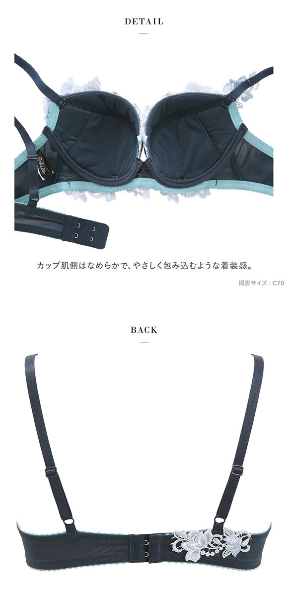 ワコール サルート 26グループ 26G P-UP ブラジャー DEF プッシュ