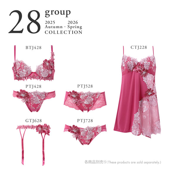 ワコール サルート 28グループ 28G P-UP ブラジャー プッシュアップ G 谷間 大きいサイズ Wacoal Salute BTJ428 25AWブライト