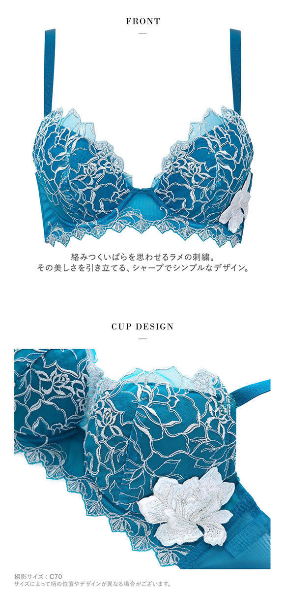 ワコール サルート 17グループ 17G リアルアップブラ ブラジャー G 谷間 脇高 Wacoal Salute BTJ717 Real Up Bra 25SSブルーム