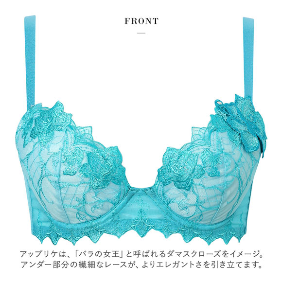 ワコール サルート 37グループ 37G リアルアップブラ ブラジャー BC 谷間 脇高 Wacoal Salute BTJ737 Real Up Bra 26SSブルーム