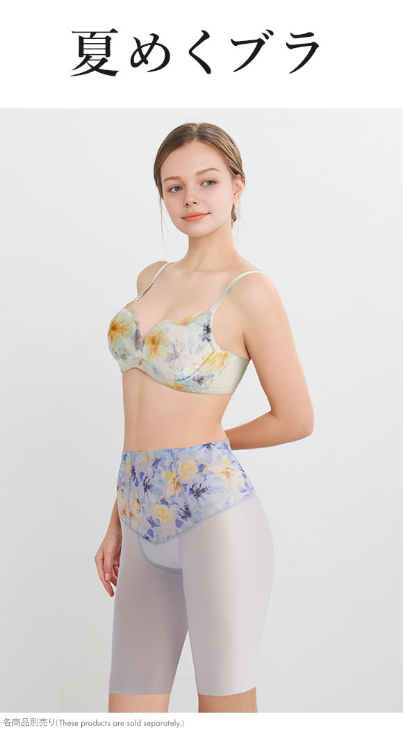 ワコール 夏めくブラ 3/4カップブラジャー ABC ワコール ブラジャー 吸汗速乾 高通気 Wacoal BXB475 大きいサイズ