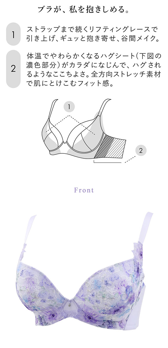 ワコール ハグするブラ BXB478 ブラジャー G Wacoal