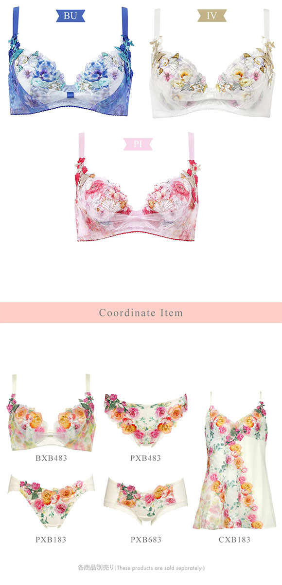 ワコール リボンブラ 脇すっきり ブラジャー G 脇高 脇肉 Wacoal BXB483