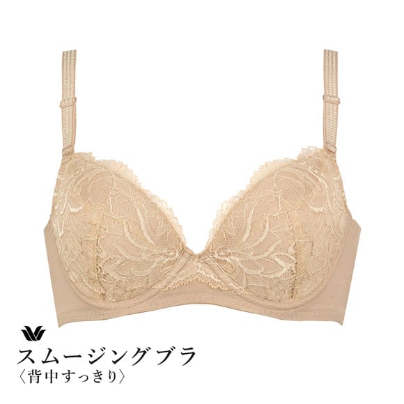 ワコール スムージングブラ 背中すっきり ブラジャー DEF Wacoal BXC404 04G