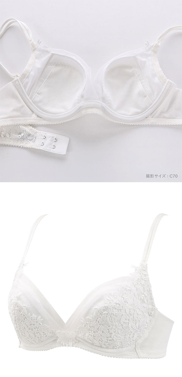 ワコール ライトイージーブラ プレミアム 18series BXD418 18G 3/4カップブラジャー BC Wacoal