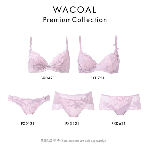ワコール ライトイージーブラ プレミアム 21series BXD421 21G 3/4カップブラジャー BC Wacoal