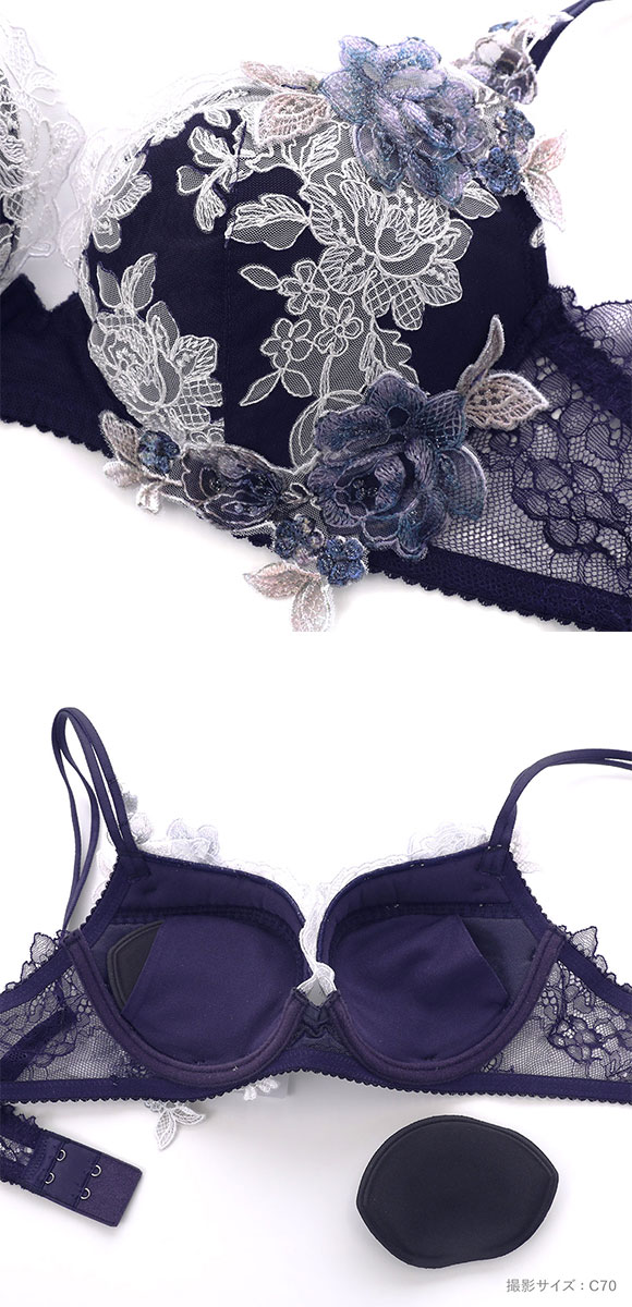 ワコール パーソナルフィットプラスブラ プレミアム 22series BXD422 22G 3/4カップブラジャー BC Wacoal