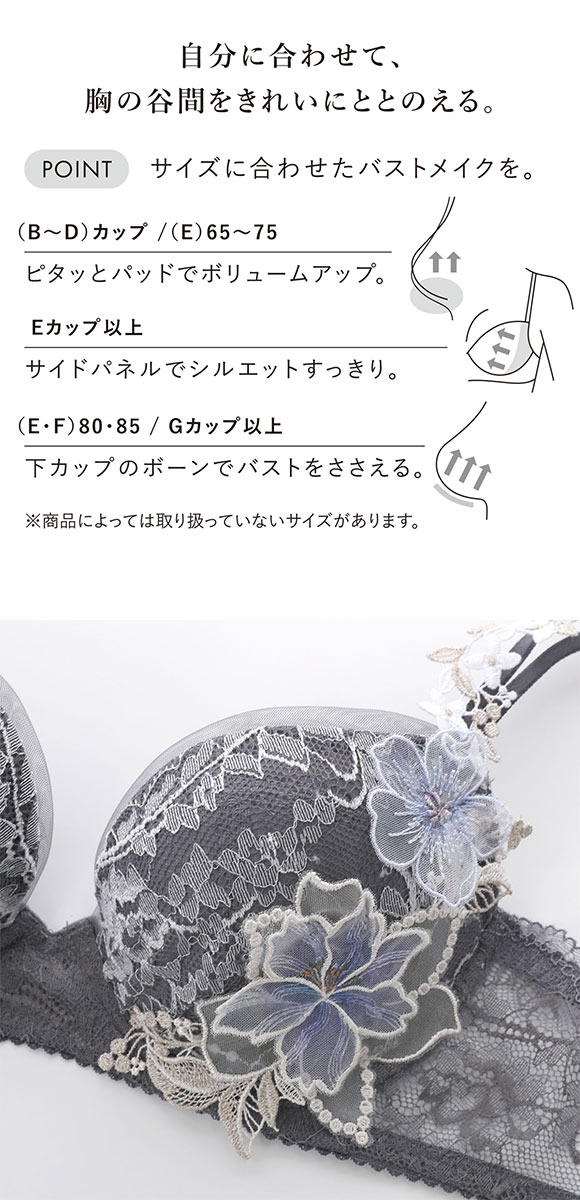 ワコール パーソナルフィットプラスブラ プレミアム 26series BXD426 26G ブラジャー DEF Wacoal 大きいサイズ