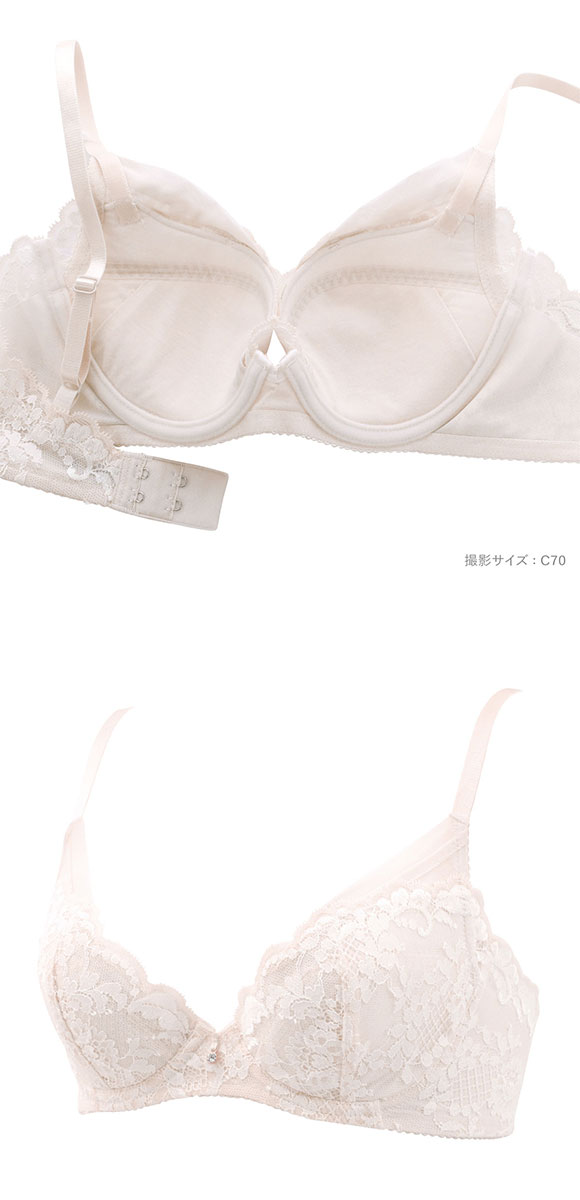 ワコール プッシュアップブラ プランジングタイプ プレミアム 13series BXD713 13G ブラジャー C Wacoal