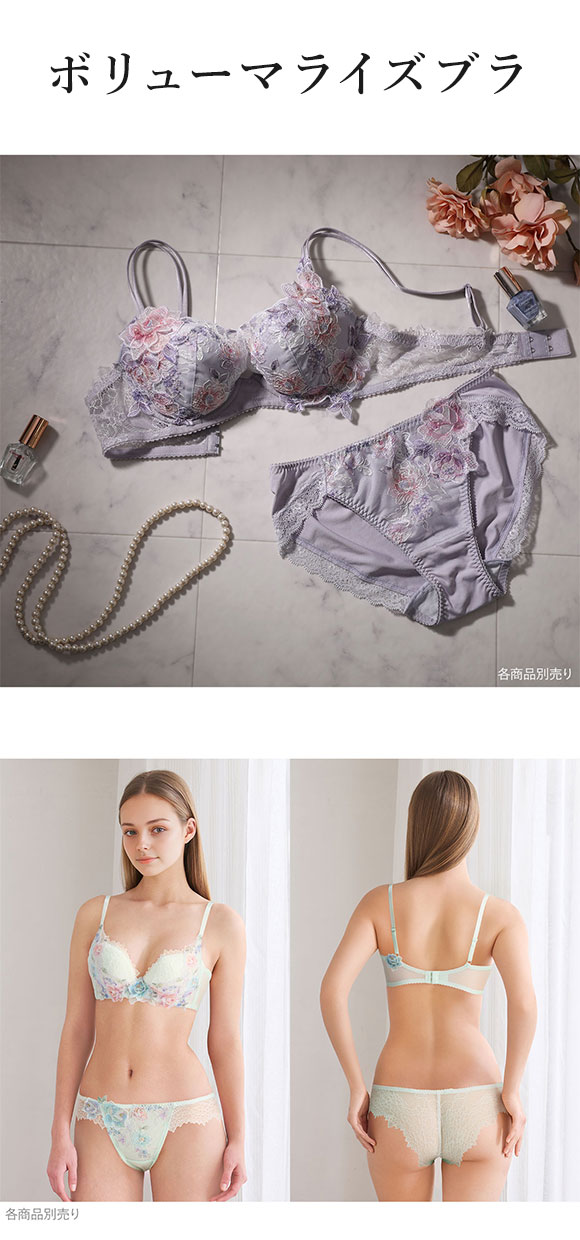 ワコール ボリューマライズブラ プレミアム 22series BXD722 22G ブラジャー DEF Wacoal