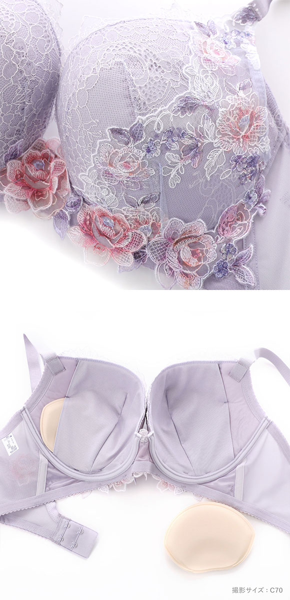 ワコール ボリューマライズブラ プレミアム 22series BXD722 22G ブラジャー G Wacoal 大きいサイズ