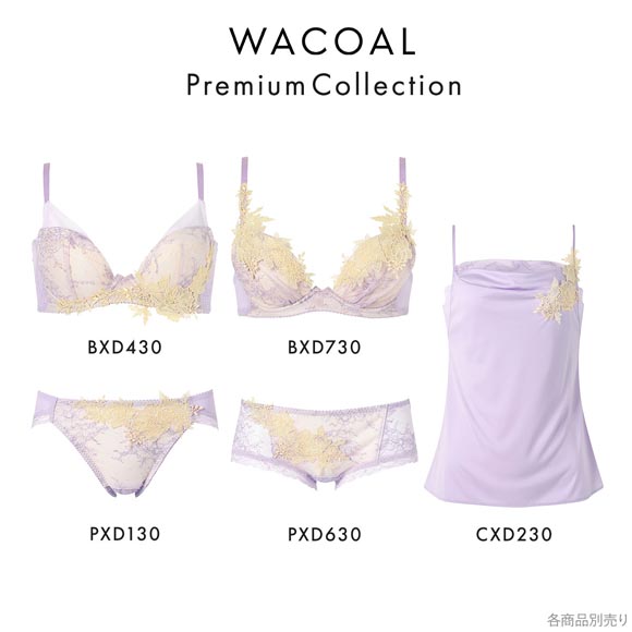 ワコール フロントエックスプラスブラ プレミアム 30series BXD730 30G 3/4カップブラジャー G Wacoal