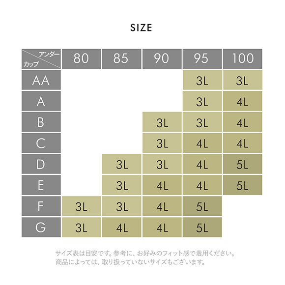 ワコール Wacoal ゴコチ GOCOCi CGG533 ラクに美胸キープ シームレス ノンワイヤー ブラジャー 5L フラット 無縫製 単品