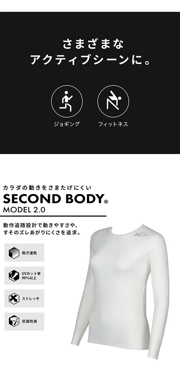 ワコール Wacoal シーダブリューエックス CW-X WOMENS セカンドボディ