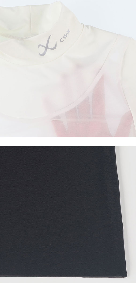 ワコール シーダブリューエックス CW-X WOMENS シアーメッシュトップス