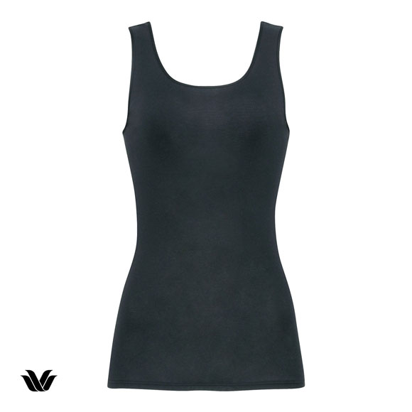 ワコール WACOALコットン オーガニックコットン100％ Uネック ノースリーブ インナー ニットトップ LL Wacoal