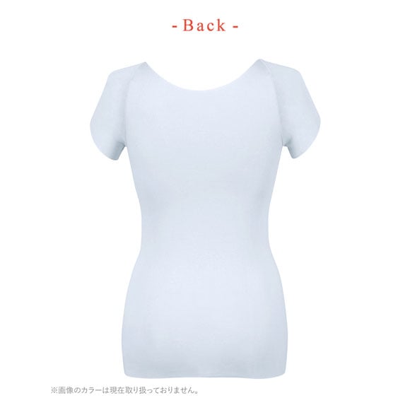 ワコール Wacoal ウイング Wing 綿の贅沢オーガニック フラット 2分袖 M L LL 半袖 吸汗速乾 抗菌防臭 シームレス ひびきにくい