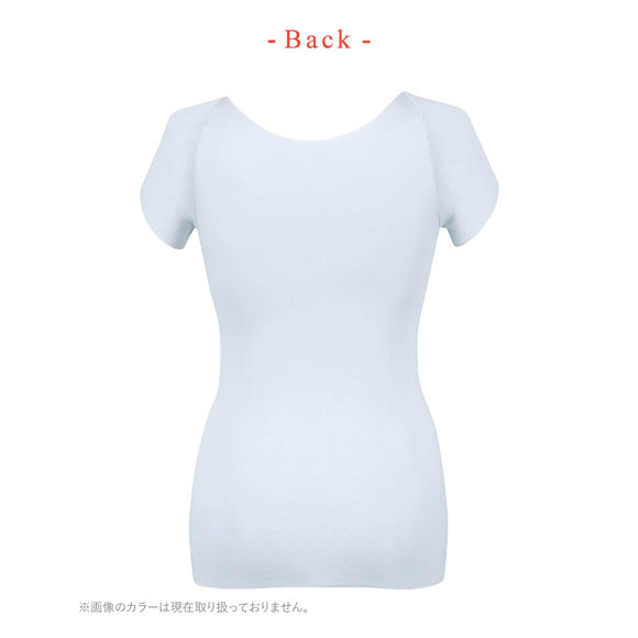 ワコール Wacoal ウイング Wing 綿の贅沢オーガニック フラット 2分袖 M L LL 半袖 吸汗速乾 抗菌防臭 シームレス ひびきにくい