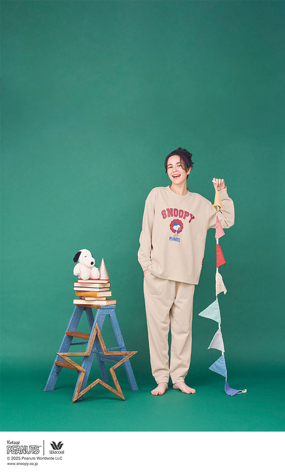 ワコール リラックス＆スリープ PEANUTS×ワコール スヌーピー