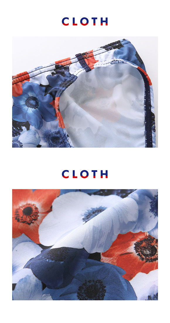 ブロス バイ ワコールメン ハナコトバパンツ 花柄 ビキニ ブリーフ ML GF2221 メンズ 前閉じ ノーマル丈 BROS by WACOAL MEN