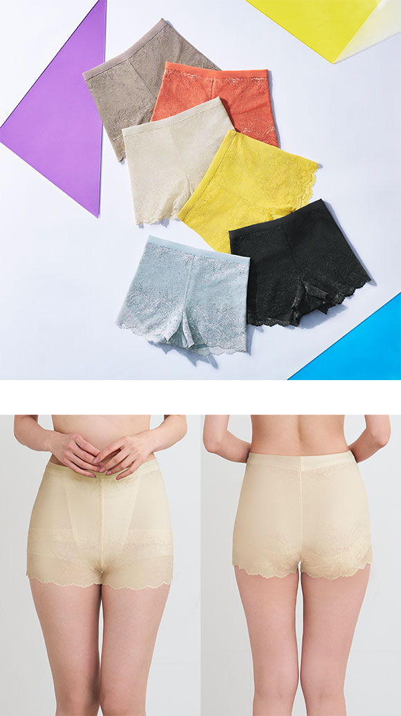 ワコール Wacoal プラスパンツ ＋PANTS GRC630 ジャストウエスト ショート丈 パンツ ショート ガードル S M L