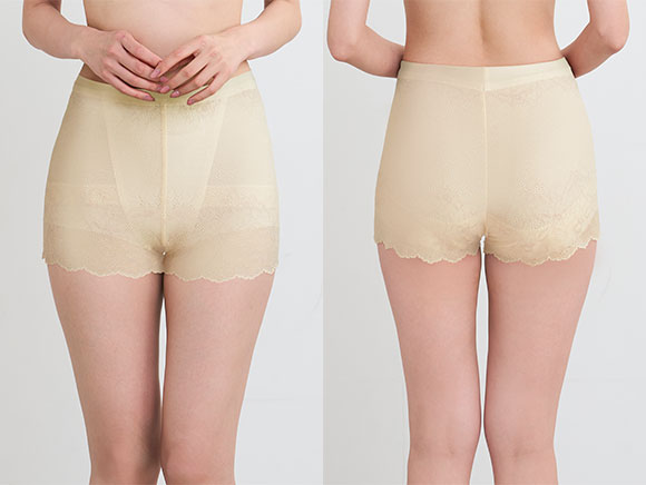 ワコール Wacoal プラスパンツ ＋PANTS GRC630 ジャストウエスト ショート丈 パンツ ショート ガードル S M L
