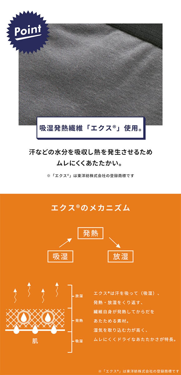 ブロス バイ ワコールメン BROS by WACOAL MEN あたたかさに、満たされる ひざ下丈パンツ インナー メンズ 前開き ML GS5221