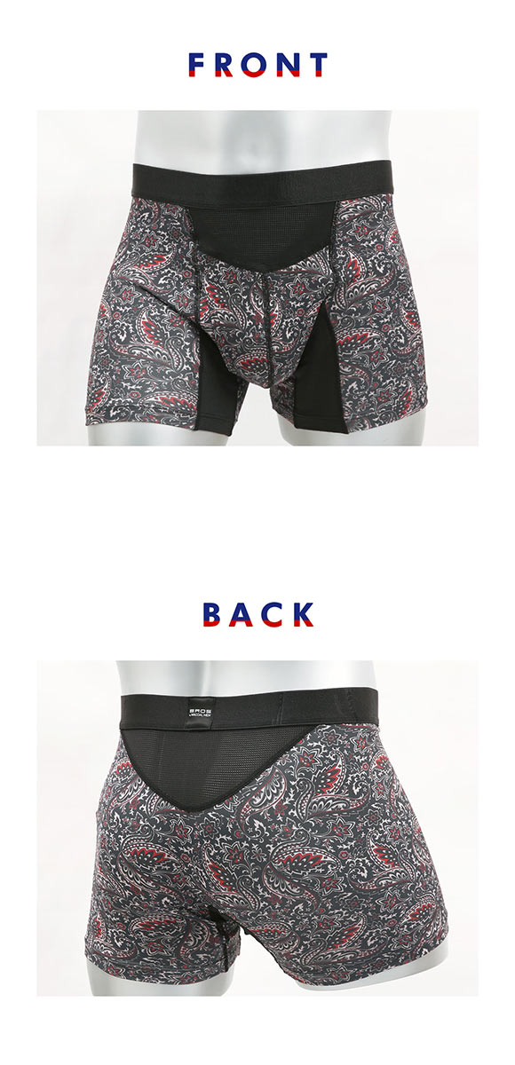 ブロス バイ ワコールメン ダブルエアスルー ボクサーパンツ LL 前開き ムレ軽減 ウエストゆったり BROS by WACOAL MEN