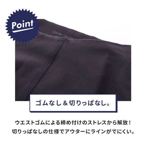 ブロス バイ ワコールメン BROS by WACOAL MEN NUDYZ ボクサーパンツ LL GT3100 ウエストテープがない解放感 前とじ