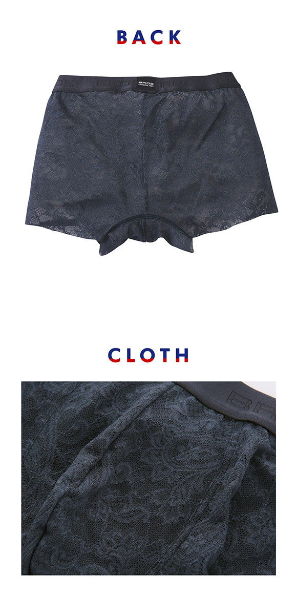 ブロス バイ ワコールメン BROS by WACOAL MEN レースボクサー ボクサーパンツ GT3340 SML メンズ 前とじ ノーマル丈