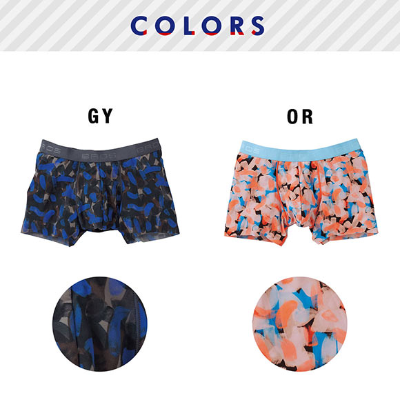 ブロス バイ ワコールメン BROS by WACOAL MEN 動きにフィット！キモチイイパンツ ボクサーパンツ SML 前閉じ 吸汗速乾 GT3371