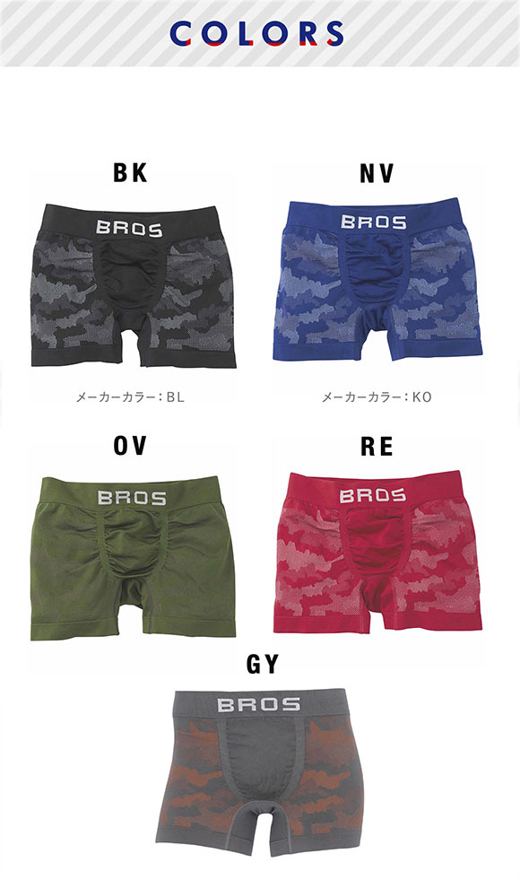 ブロス バイ ワコールメン BROS by WACOAL MEN のびて、包みこむ気持ちよさ EVERYDAY BOXER ボクサーパンツ SML 前閉じ 編立成形 メンズ