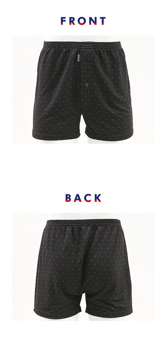 ブロス バイ ワコールメン トランクス なめらかな肌ざわり LL3L4L 前開き ドット BROS by WACOAL MEN