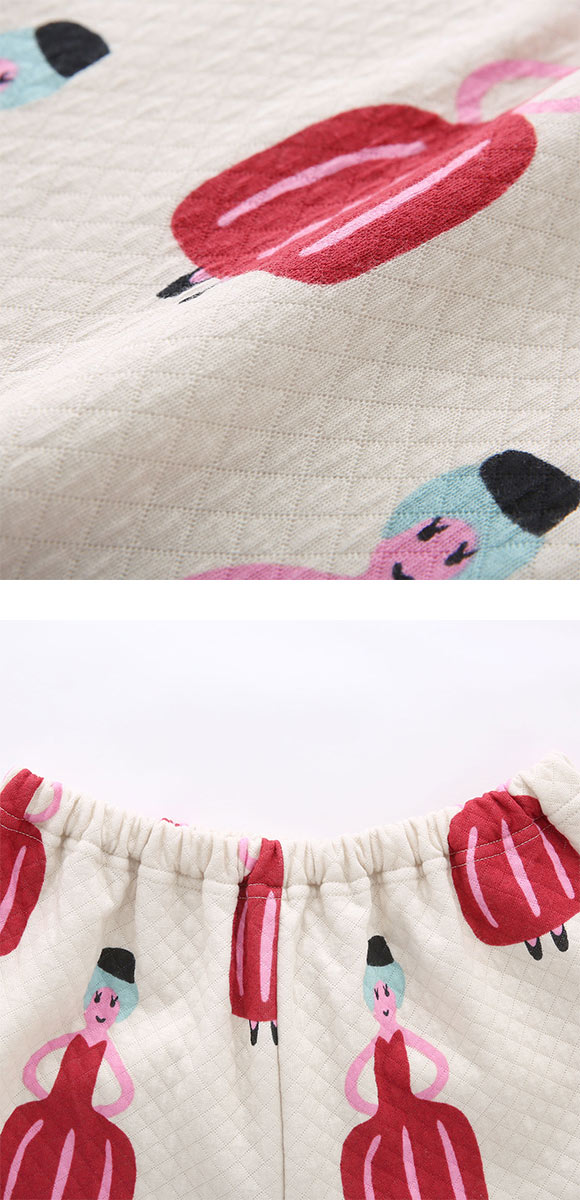 ワコール マタノアツコ ルームウェア 長袖パジャマ 上下セット