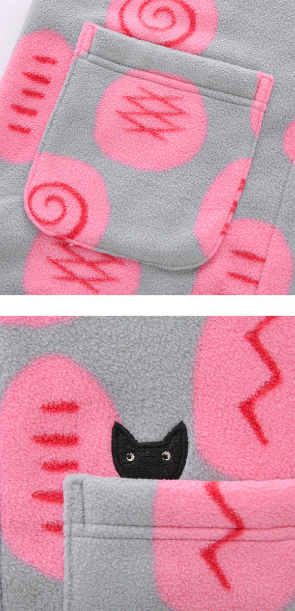 ワコール マタノアツコ フリース 長袖 パジャマ 上下セット ルーム