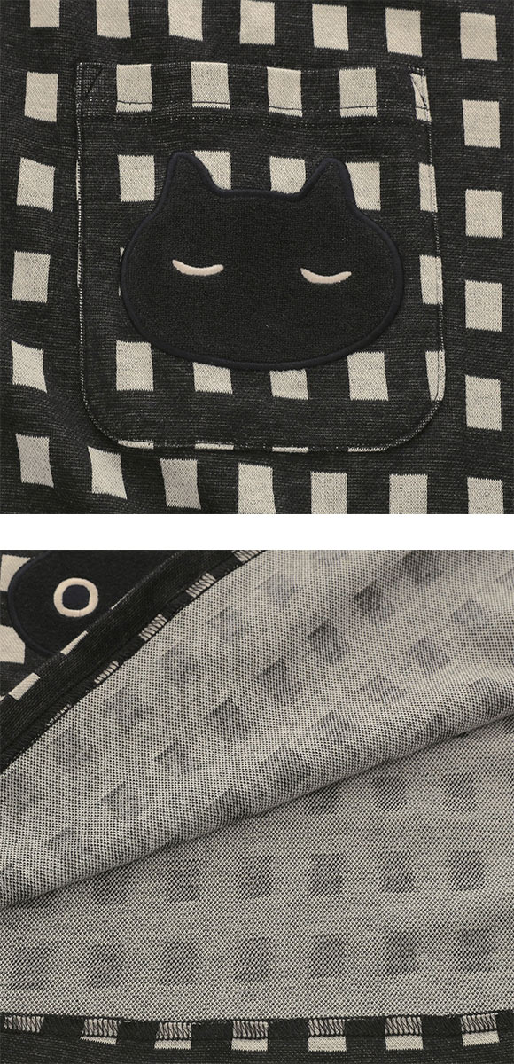 ワコール マタノアツコ ねこ 長袖 パジャマ 上下セット ルームウェア Wacoal ATSUKO MATANO