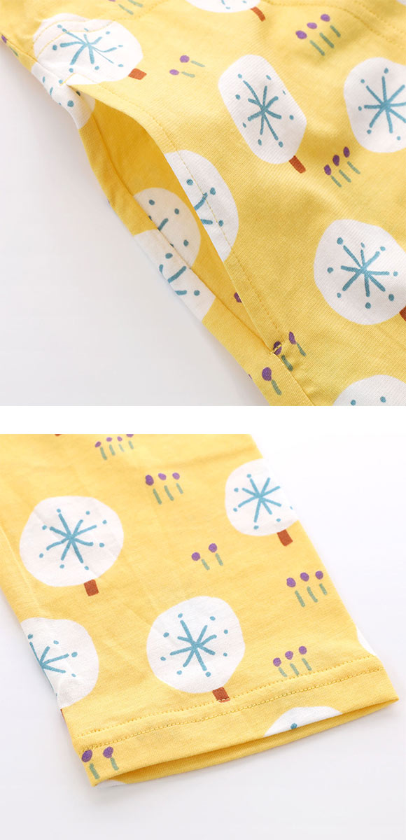 ワコール マタノアツコ ルームウェア 長袖パジャマ 上下セット 大きな木 ゆったり 綿100％ Wacoal ATSUKO MATANO