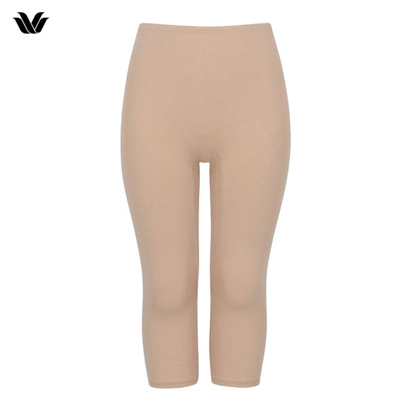 ワコール WACOALコットン ふんわりあったかタイプ ひざ下丈 ボトムス LL インナー 保温 Wacoal