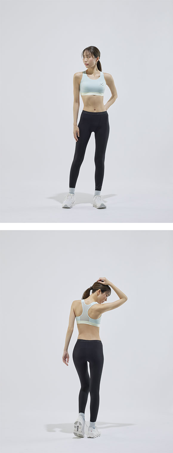 ワコール シーダブリューエックス ボディバランスアップタイツ レディース ロング 股関節サポート HOY509 CW-X