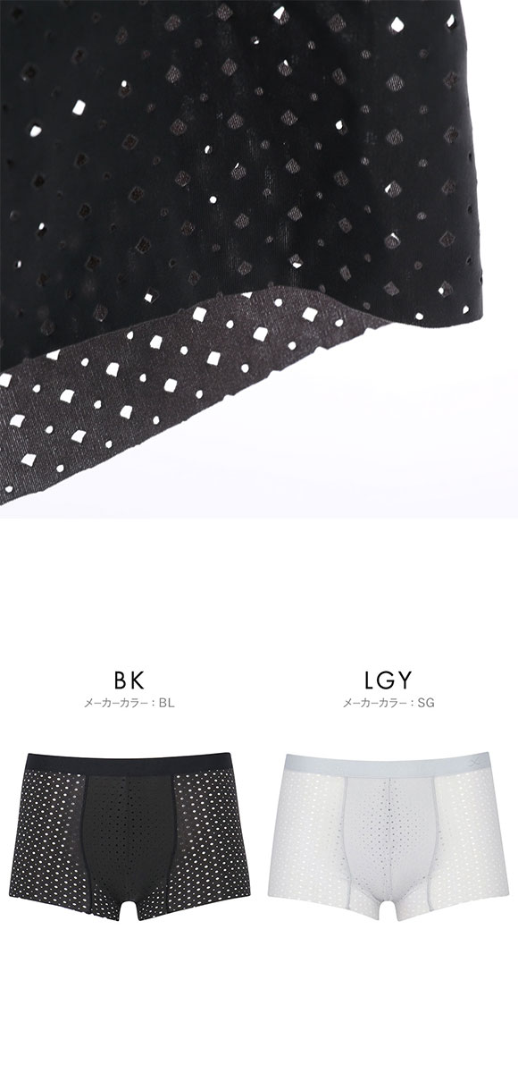 ワコール シーダブリューエックス 3Dフィットパンチングショーツ ボクサーショーツ ショート丈 通気性 Wacoal CW-X Mens