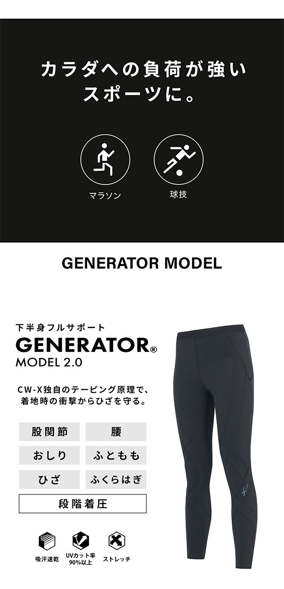 ワコール CW-X シーダブリューエックス Womens GENERATOR
