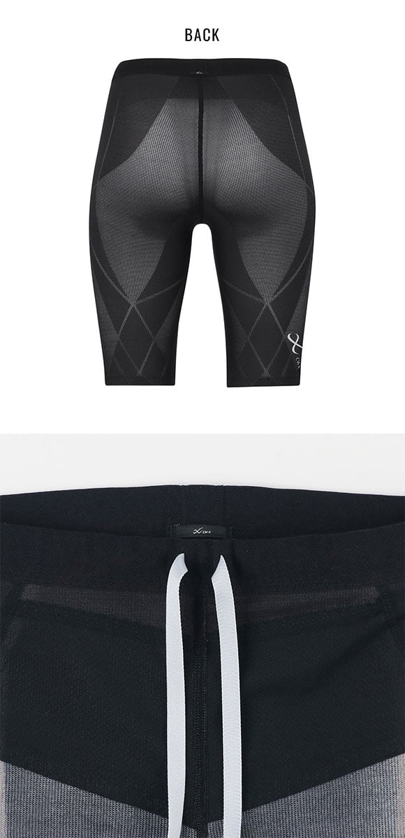 ワコール シーダブリューエックス GENERATOR ジェネレーターモデル クール スポーツタイツ ハーフ HZY775 Wacoal CW-X Womens